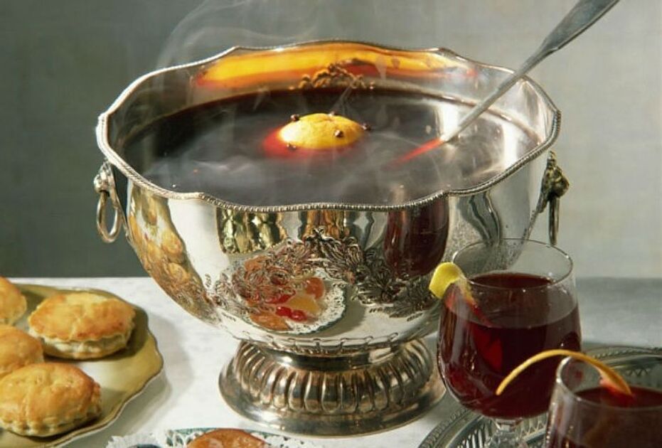 Mulled wine for treating colds